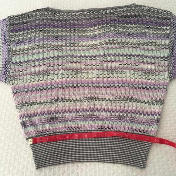 Missoni boatneck, open back sweater, 42 Italy - Picture 6 of 8
